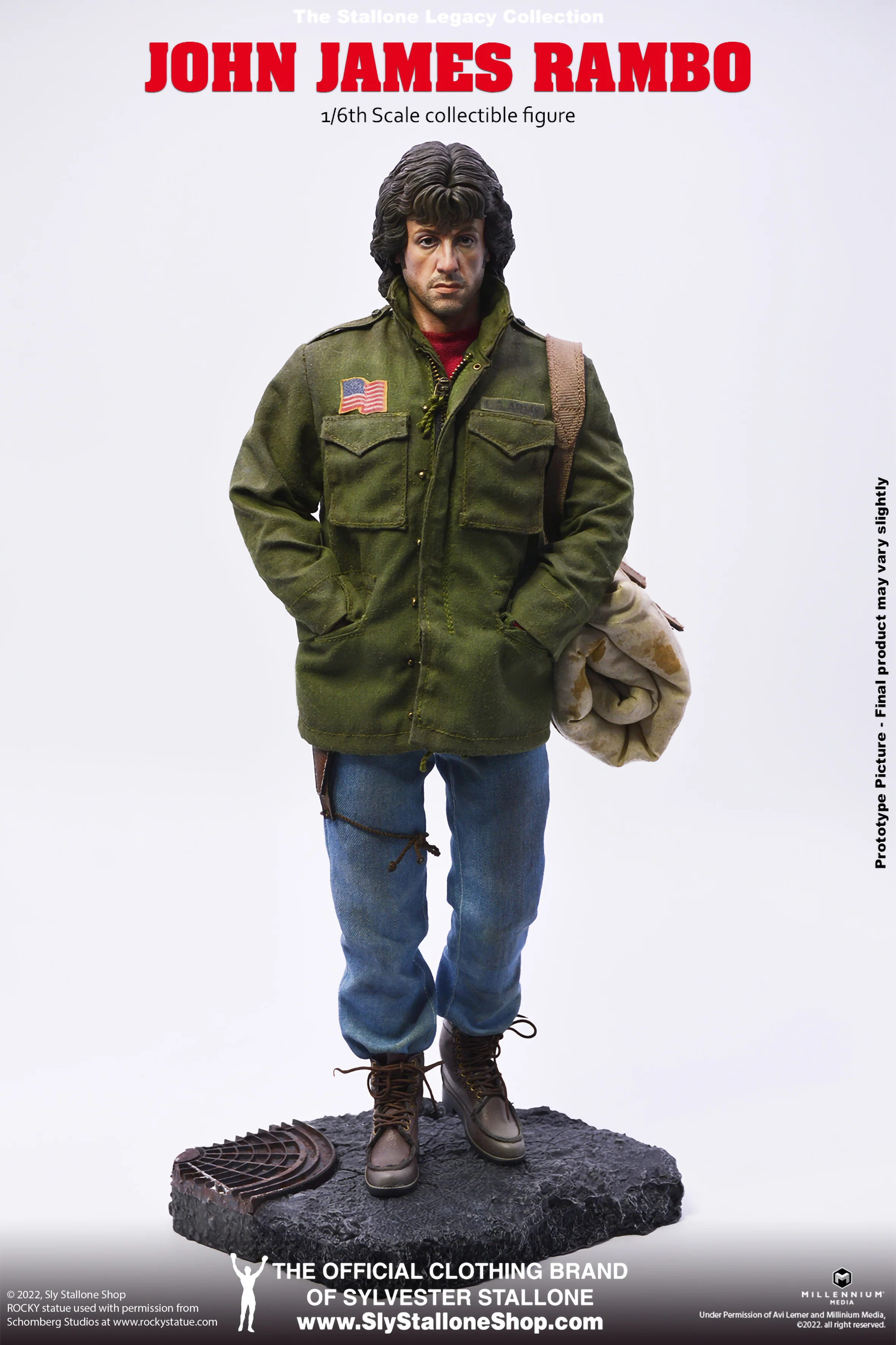 John James Rambo Sixth Scale Figure; FIRST BLOOD Series - Image 3
