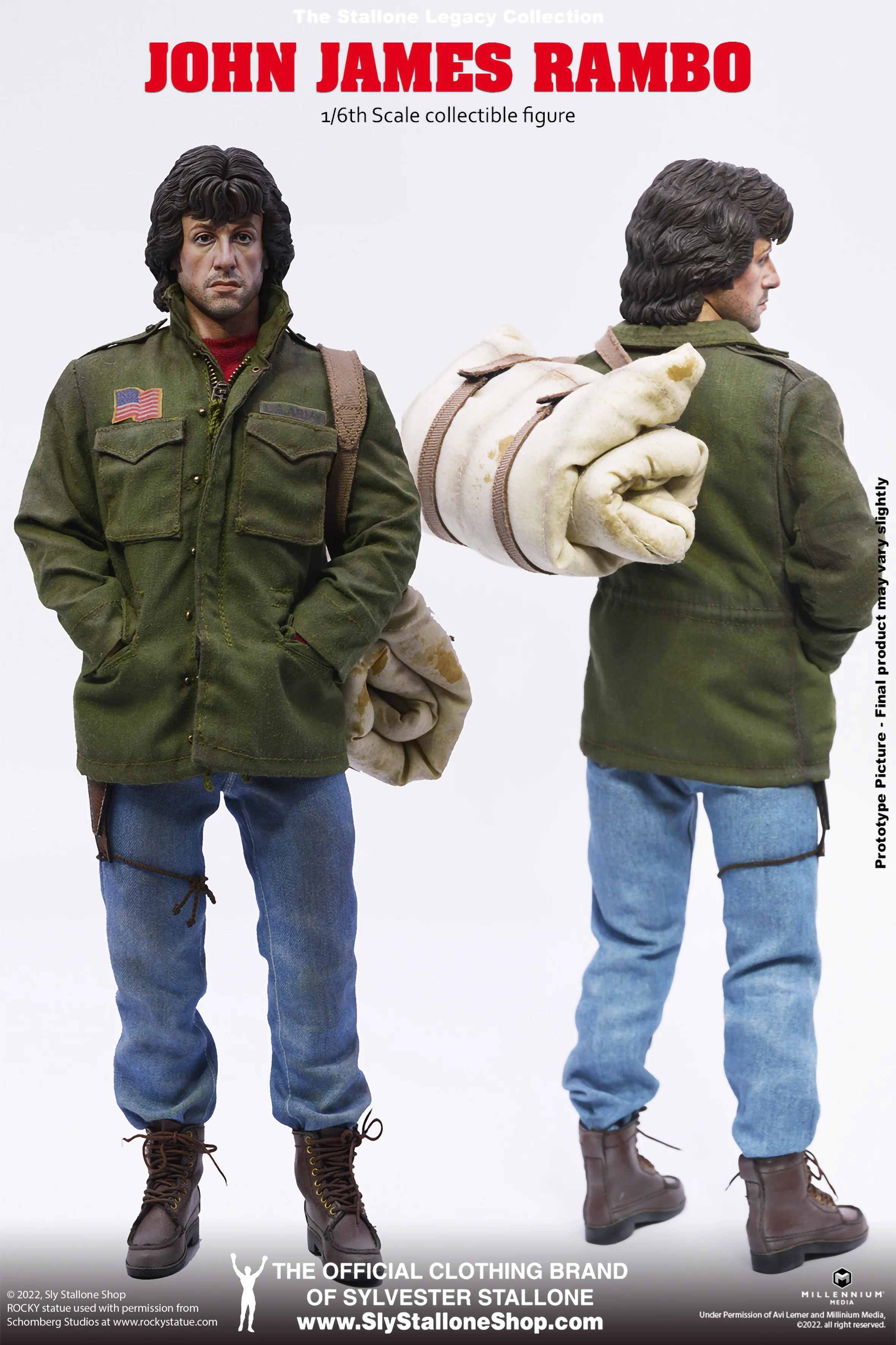 John James Rambo Sixth Scale Figure; FIRST BLOOD Series - Image 4