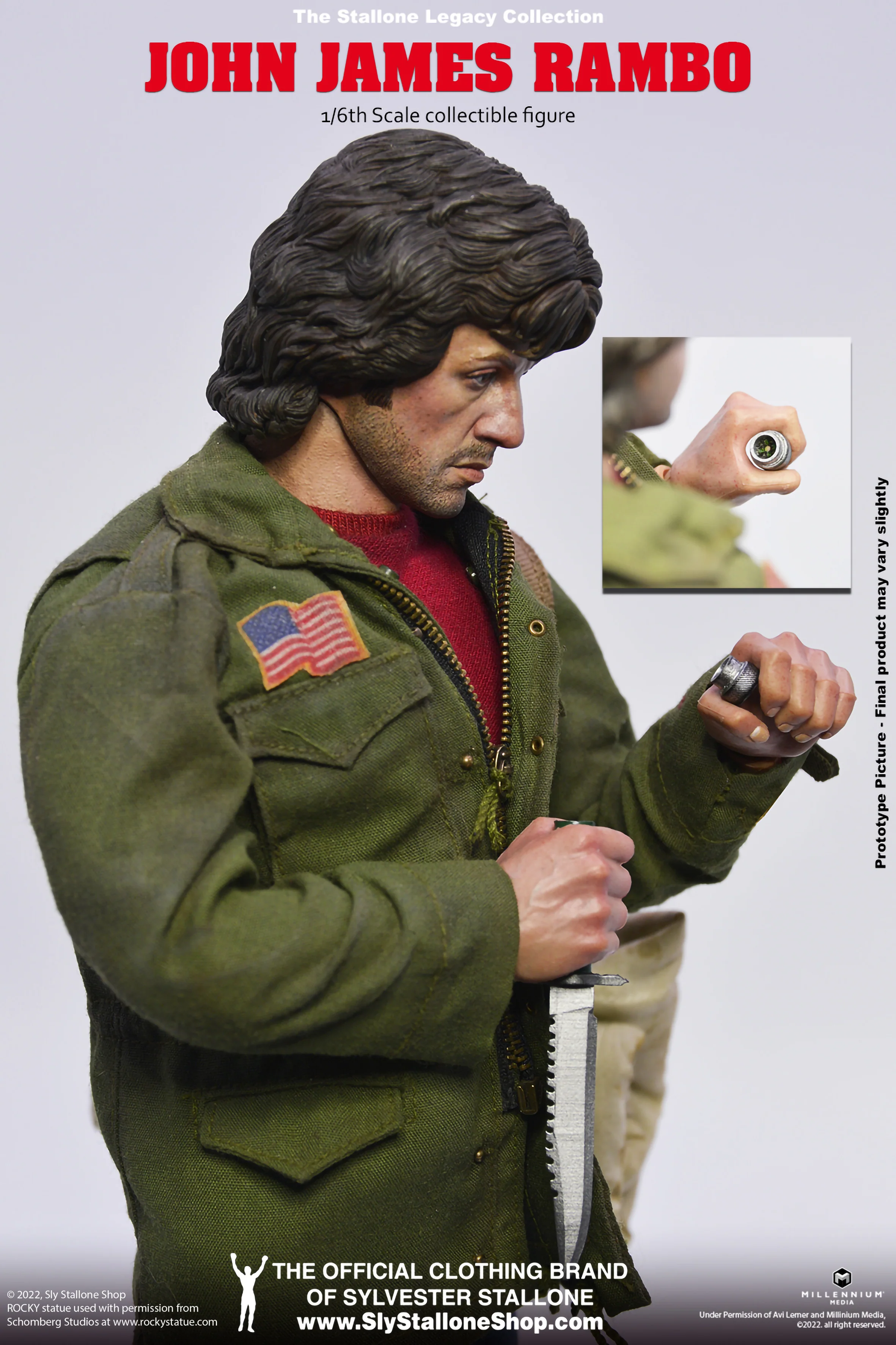 John James Rambo Sixth Scale Figure; FIRST BLOOD Series - Image 6