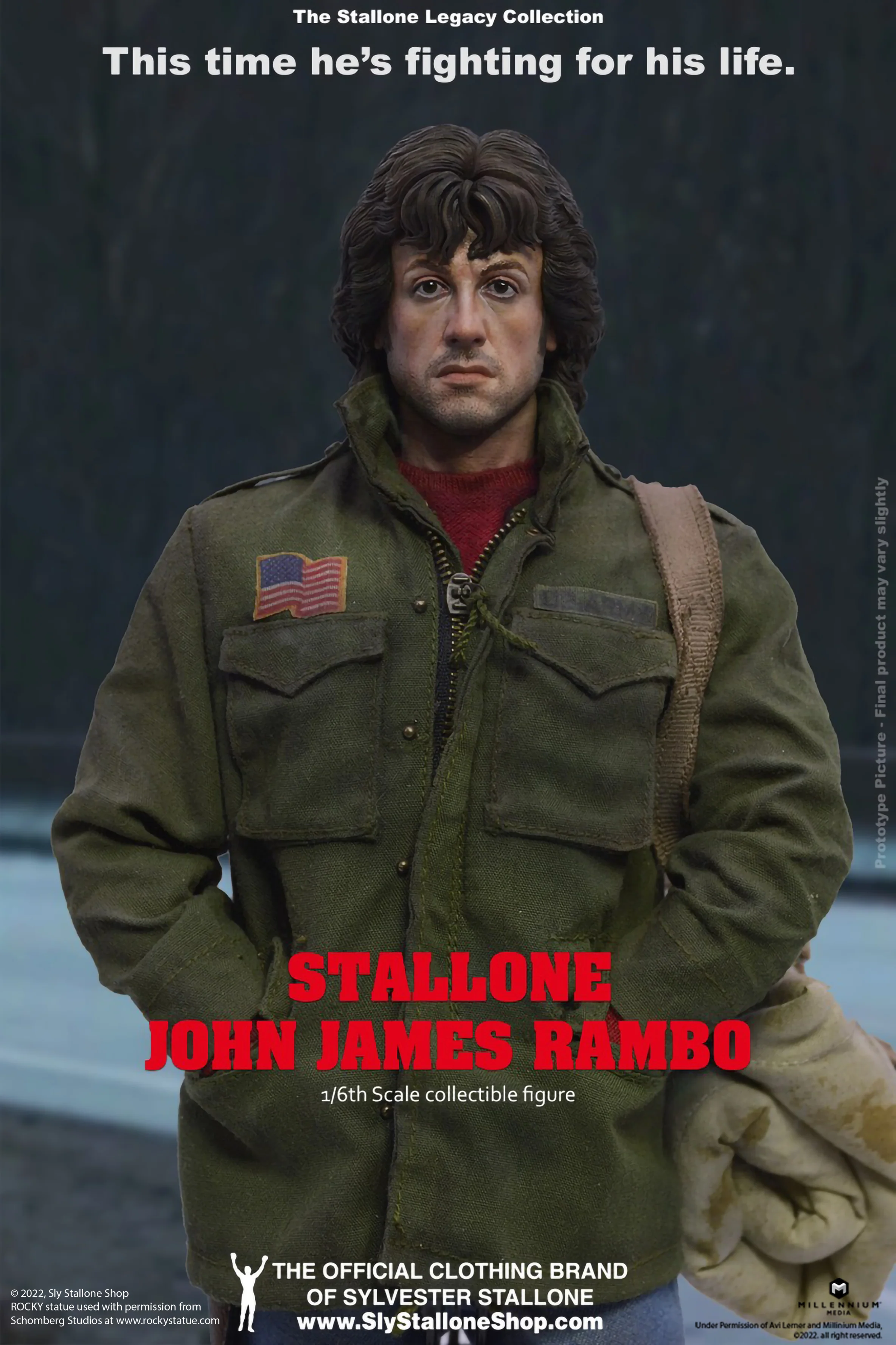 John James Rambo Sixth Scale Figure; FIRST BLOOD Series - Image 9