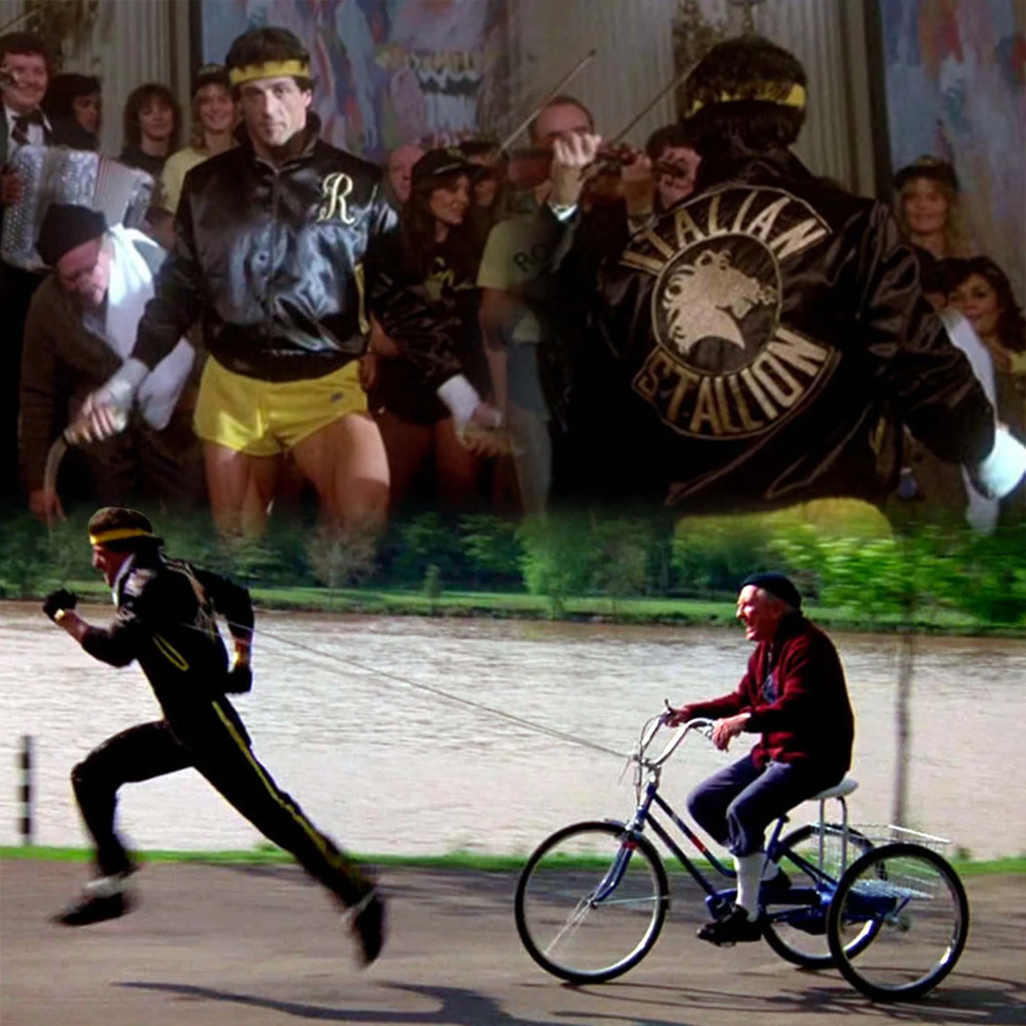 Rocky III Italian Stallion Training Jacket - Image 3