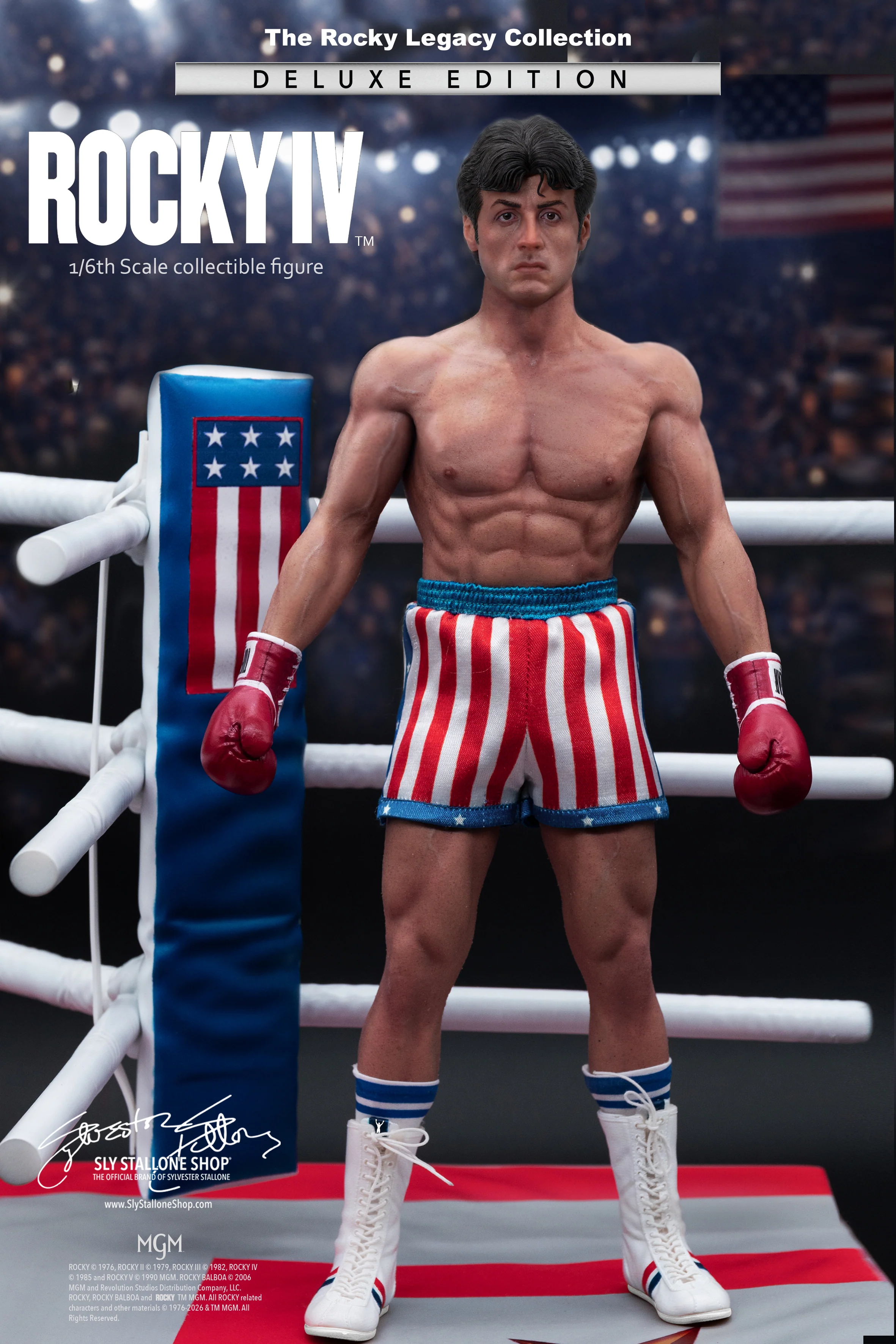 Rocky IV Deluxe Edition Sixth Scale Action Figure- PRE ORDER - Image 4