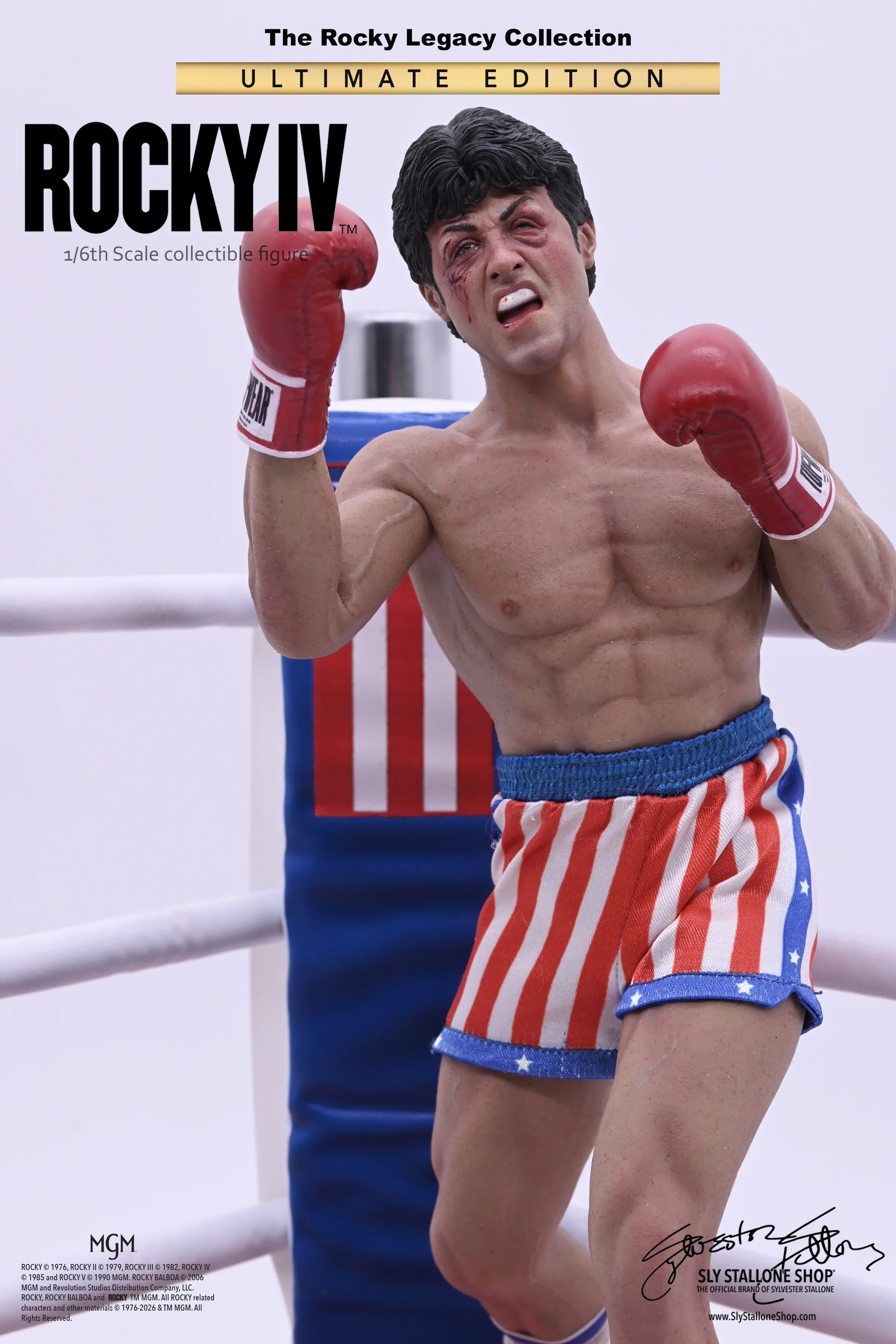 Rocky IV Ultimate Edition Sixth Scale Action Figure- PRE ORDER - Image 6