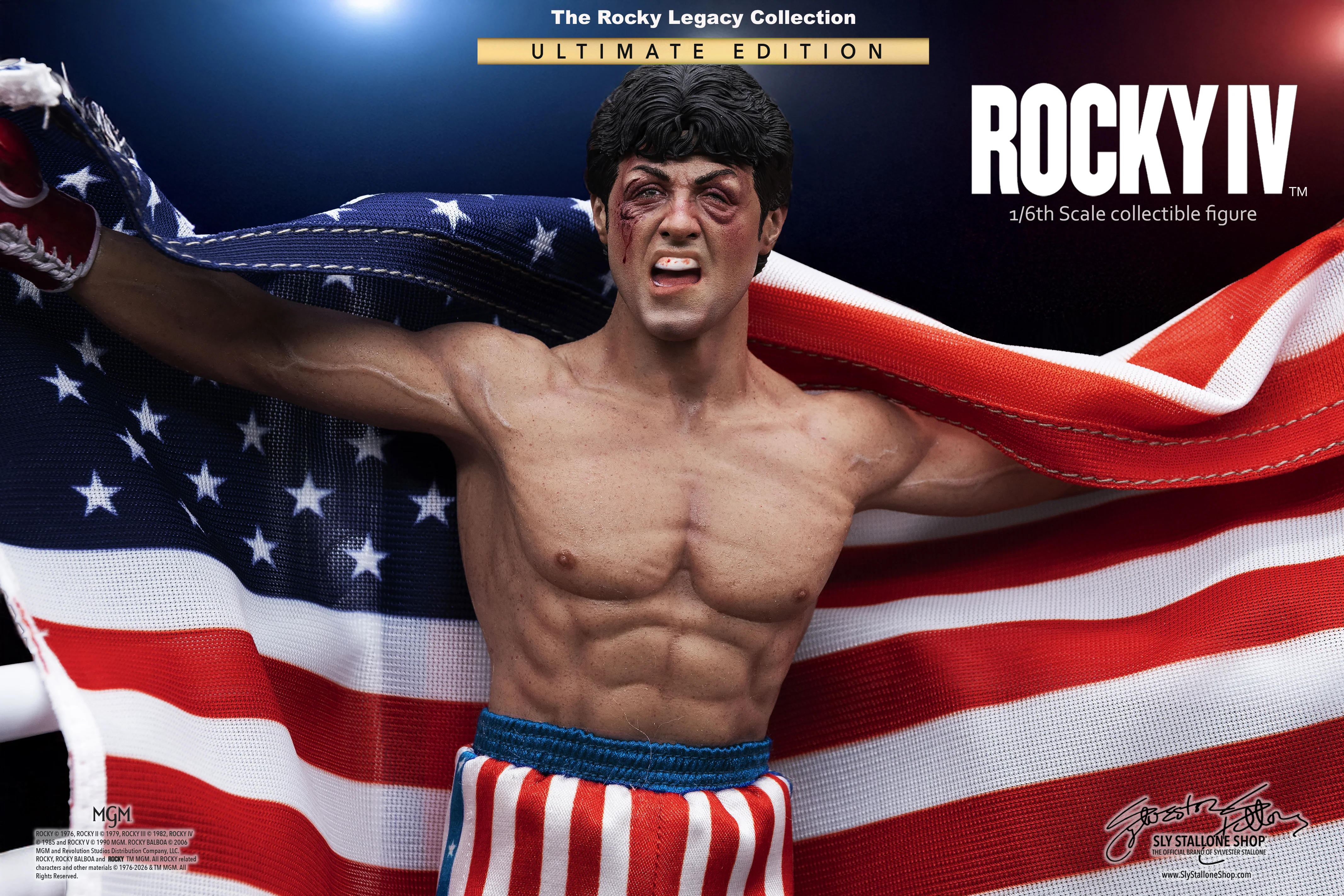 Rocky IV Ultimate Edition Sixth Scale Action Figure- PRE ORDER - Image 7