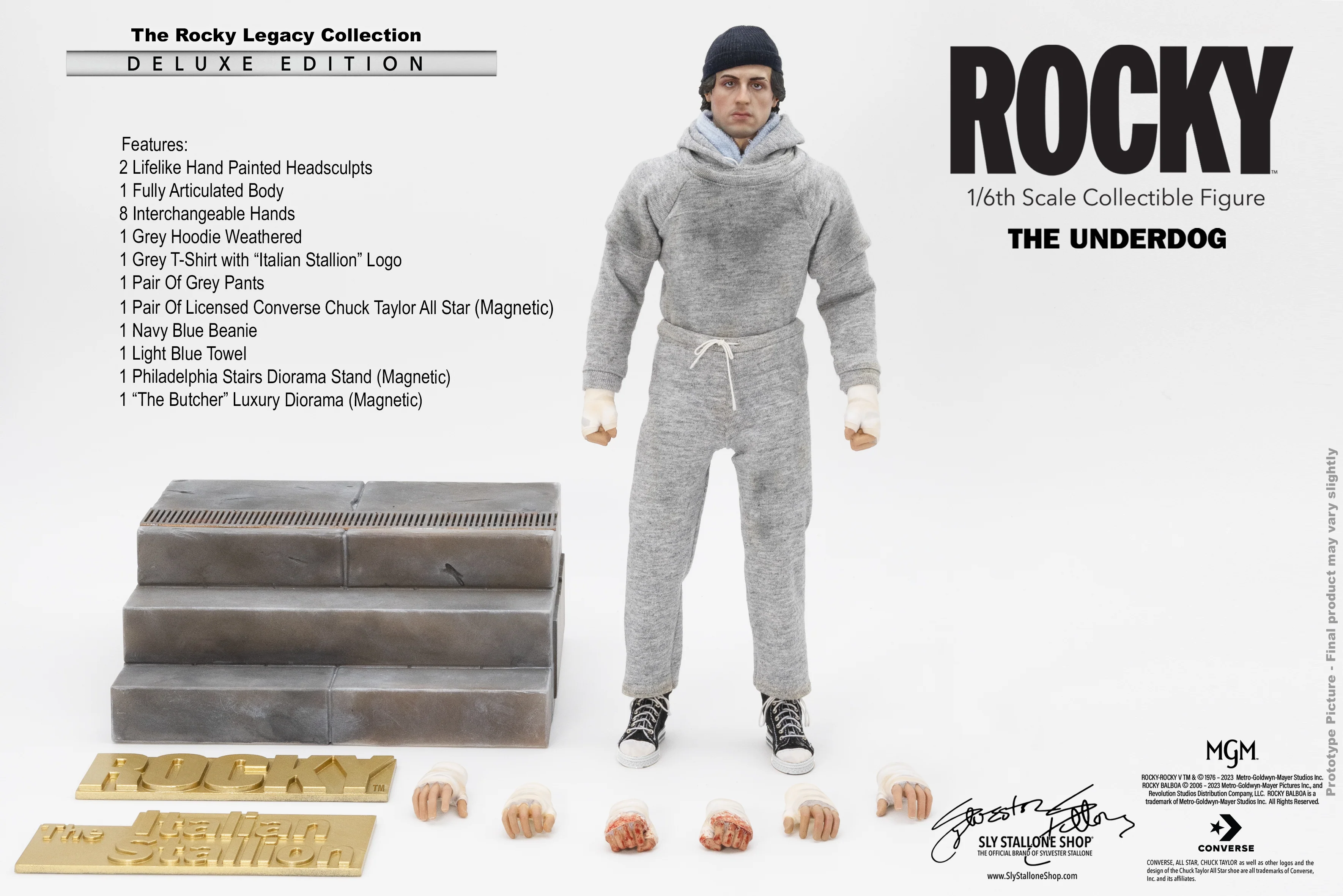 ROCKY "The Underdog" Deluxe Edition Sixth Scale Action Figure - Image 9
