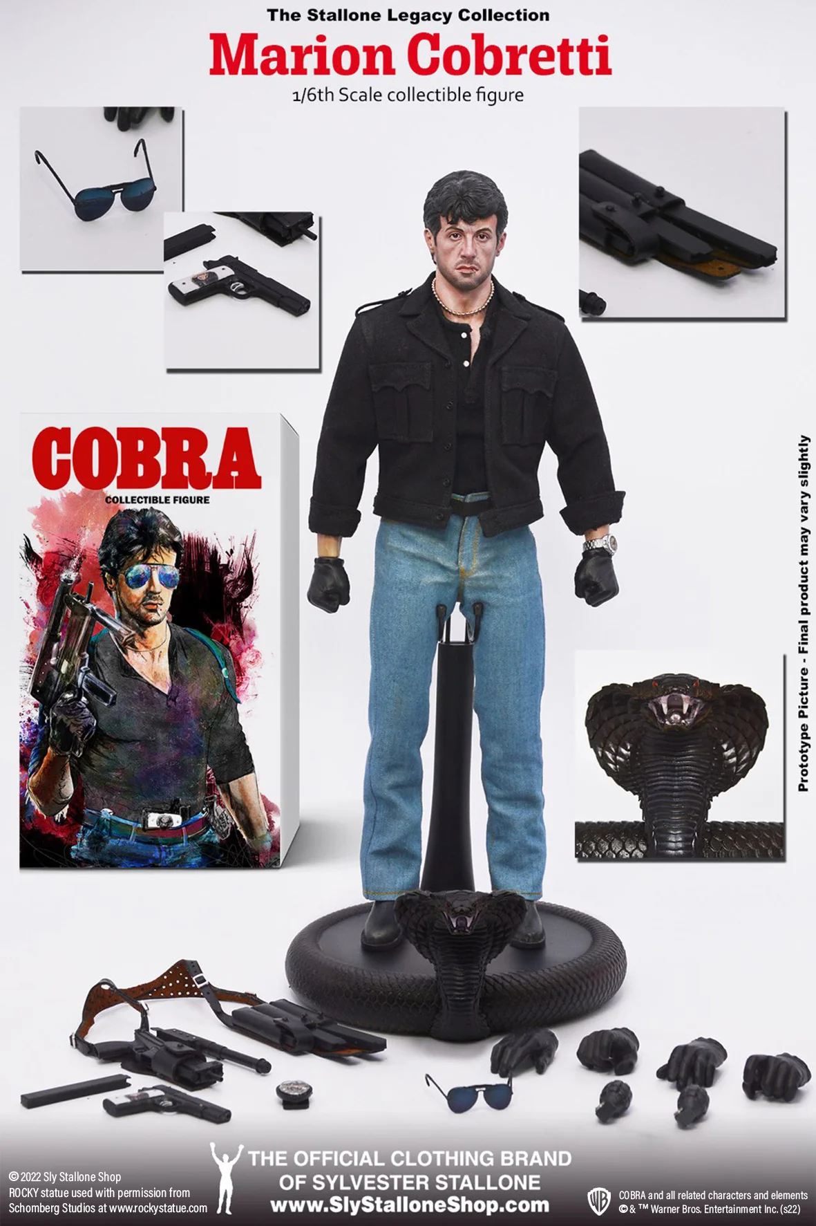 Cobra, Marion Cobretti Sixth Scale Figure; PRE ORDER - Image 10