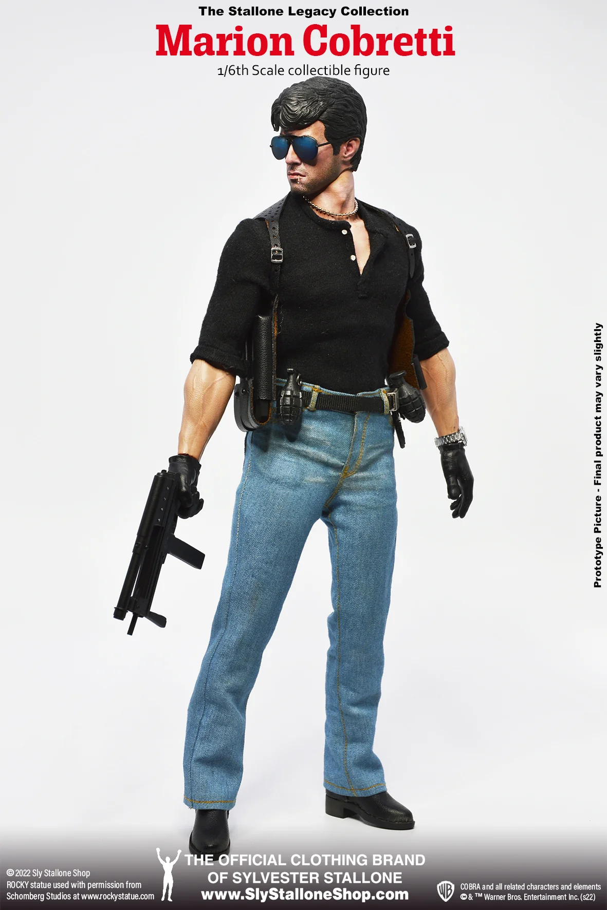 Cobra, Marion Cobretti Sixth Scale Figure; PRE ORDER - Image 6
